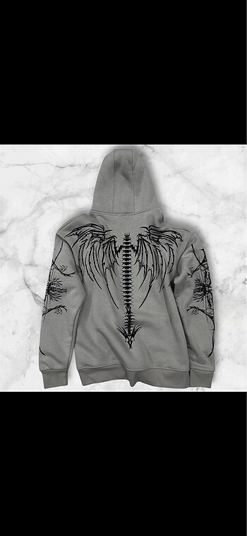 Unisex kapusonlu sweatshirt oversize