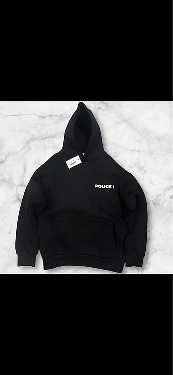 s Beden siyah Renk Unisex kapusonlu sweatshirt