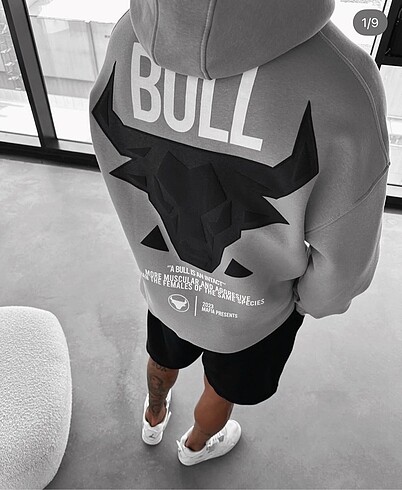 Unisex kapusonlu sweatshirt