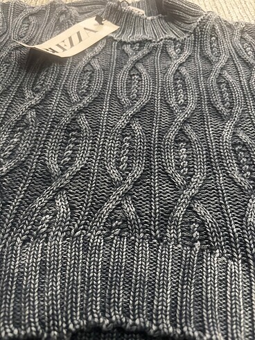 Zara Crop suveter triko