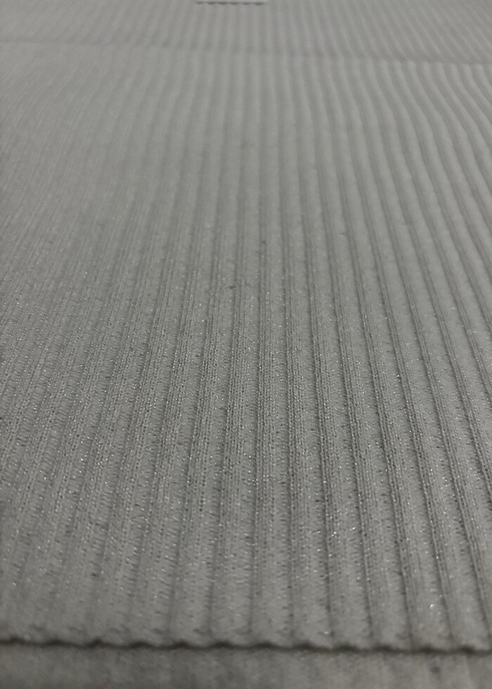 Likrali esnek kisa kol triko - Görsel 3