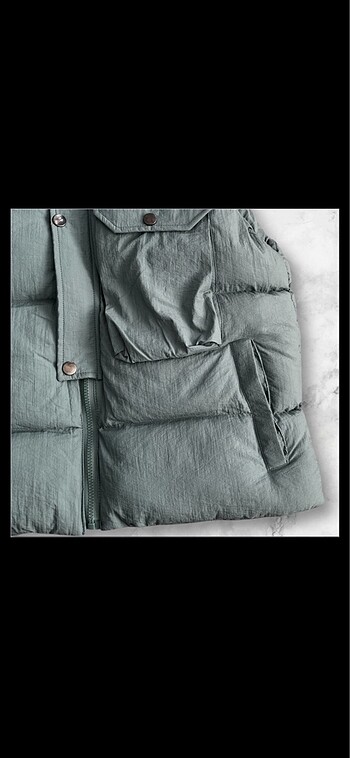 Parasut kumas sisme yelek (unusex) - Görsel 5