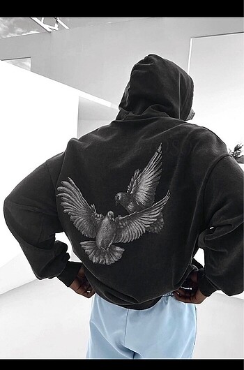Kapusonlu sweatshirt unisex