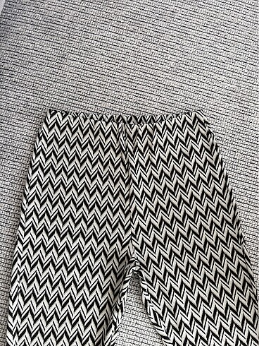 Zara Ispanyol paca likrali kadin kumas pantalon