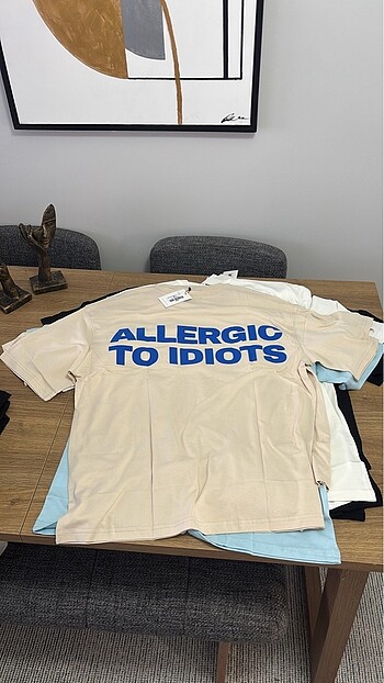 Unisec tshirt krem