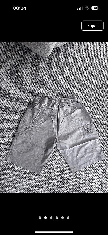 Belden lastikli ve ipli yazlik sort - Görsel 2