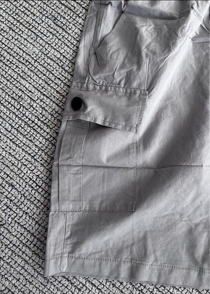 Belden lastikli ve ipli yazlik sort - Görsel 5