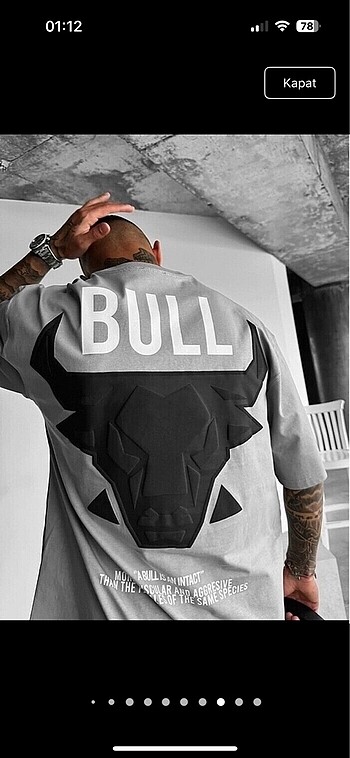 Unisex tisort (oversize ) - Görsel 10