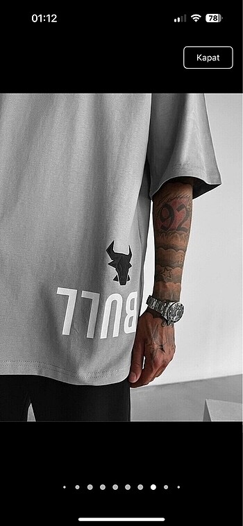 Unisex tisort (oversize ) - Görsel 12