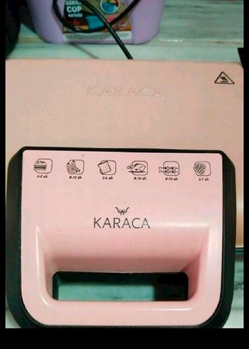 Karaca Karaca Pembe Tost makinesi