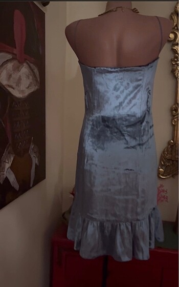 Zuhair Murad Mng by Zuhair Murad koyu yeşil Elbise