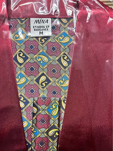 Kutulu çeyizlik erkek röbdeşamber ve pijama takımı - Görsel 4