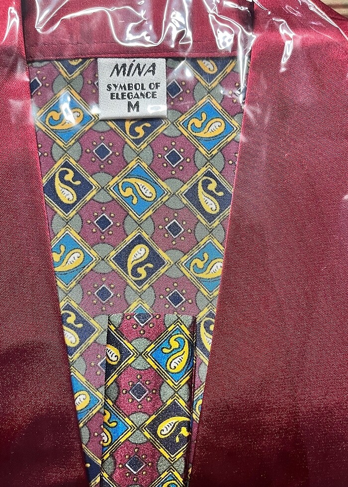 Kutulu çeyizlik erkek röbdeşamber ve pijama takımı - Görsel 4