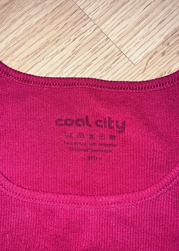 Bordo Kadın Kolsuz Basic Atlet - Görsel 2