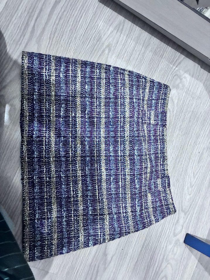 Kadın Çok Renkli Mini Etek - Görsel 4