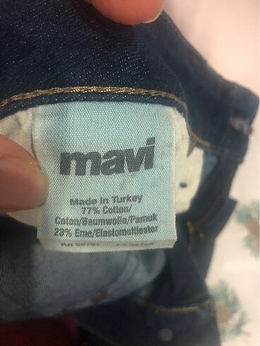 m Beden Mavi jean kot pantalon
