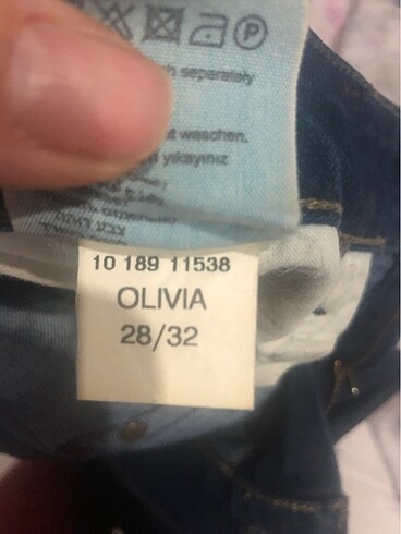 m Beden mavi Renk Mavi jean kot pantalon
