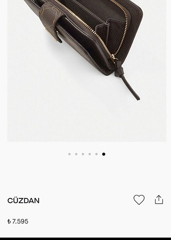 Beden kahverengi Renk Kahverengi Baskılı Deri Kadın Cüzdan