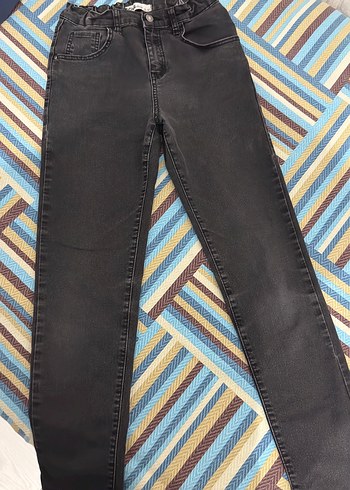 Civil Erkek Çocuk Siyah Denim Street Wear Pantolon