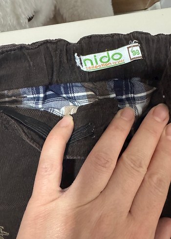 Erkek Çocuk Kahverengi Bol Kesim Kot Pantolon - Görsel 4