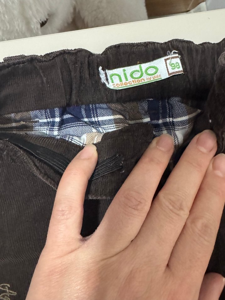 Erkek Çocuk Kahverengi Bol Kesim Kot Pantolon - Görsel 4