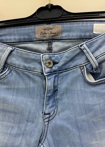 Mavi Normal Boy Kadın Denim Pantolon - Görsel 5