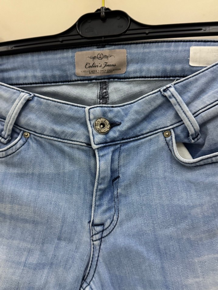 Mavi Normal Boy Kadın Denim Pantolon - Görsel 5