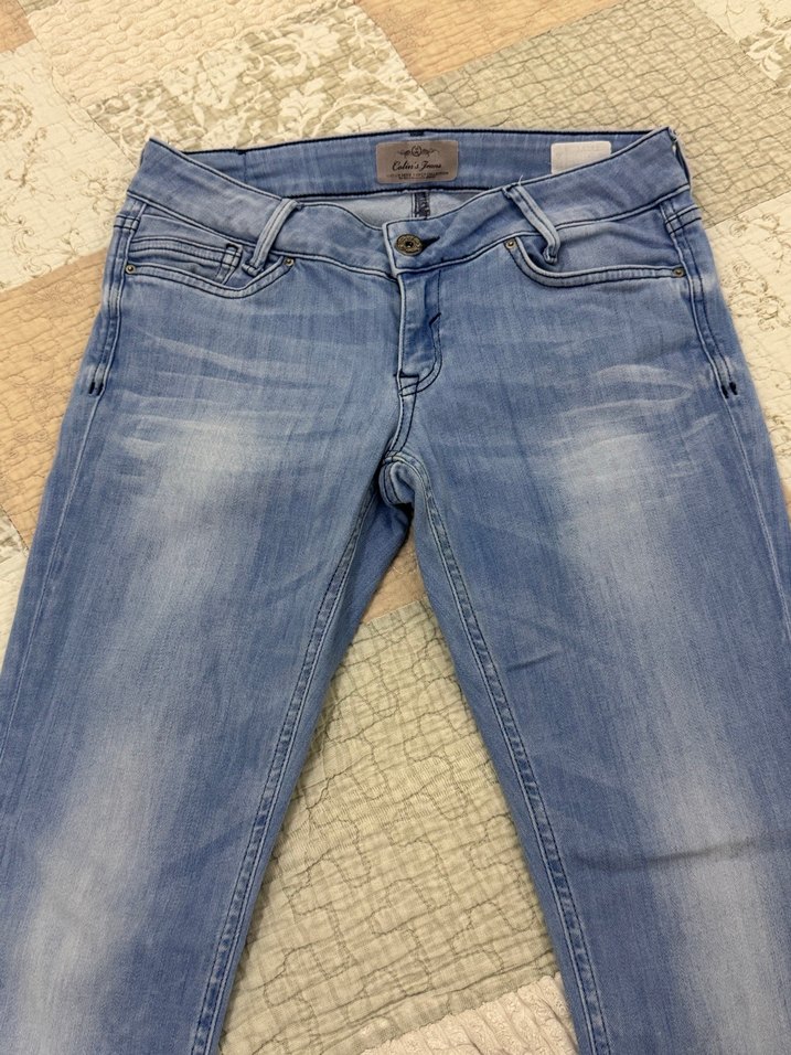 Mavi Normal Boy Kadın Denim Pantolon - Görsel 3