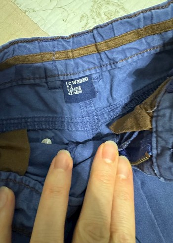 Kemerli Koyu Kırmızı Erkek Kot Pantolon - Görsel 5