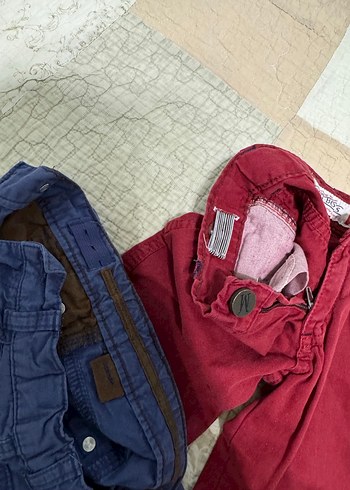 Kemerli Koyu Kırmızı Erkek Kot Pantolon - Görsel 7