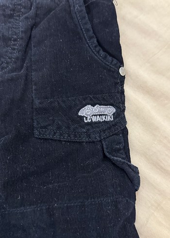 Erkek Çocuk Siyah Denim Rahat Kesim Pantolon - Görsel 3