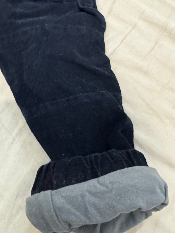 Erkek Çocuk Siyah Denim Rahat Kesim Pantolon - Görsel 2