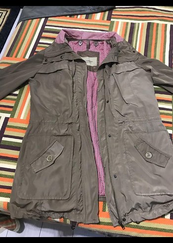 Bej Düğmeli Kadın Ceket - Görsel 6