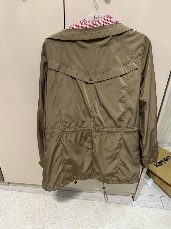 Bej Düğmeli Kadın Ceket - Görsel 3