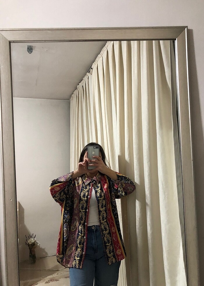 Desenli gömlek - Görsel 5