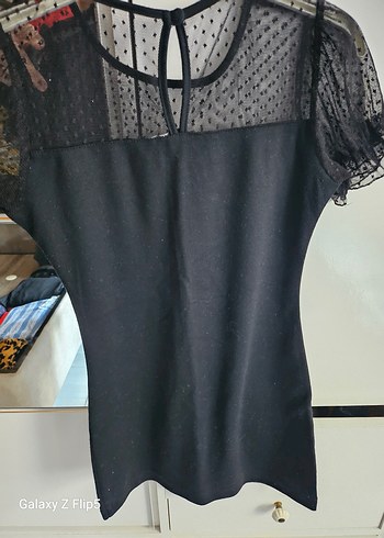 Siyah Fırfırlı Kısa Kollu Gotik elbise - Görsel 5