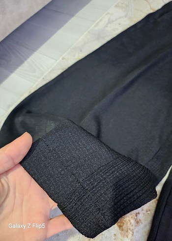 Kadın Bol Kesim Kuşaklı Pantolon - Görsel 2