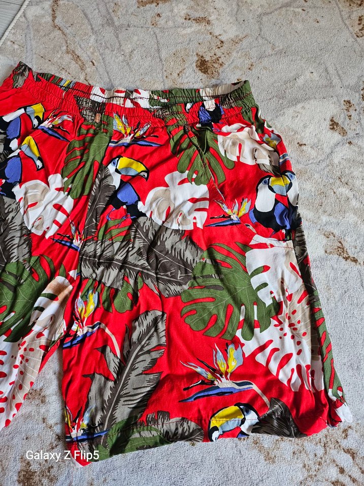 Renkli Bağlamalı Kadın Şort - Görsel 2