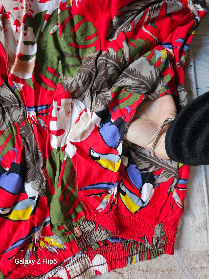 Renkli Bağlamalı Kadın Şort - Görsel 4