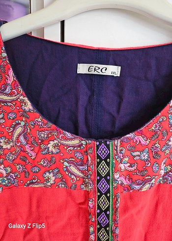 Püsküllü Kısa Kollu Tunik - Görsel 4