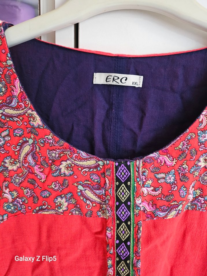 Püsküllü Kısa Kollu Tunik - Görsel 4