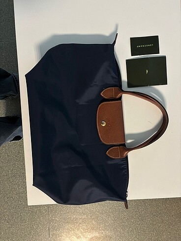 Longchamp Lacivert M boy Longchamp çanta