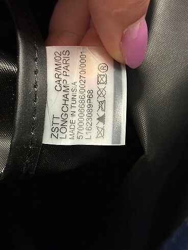 Beden Lacivert M boy Longchamp çanta