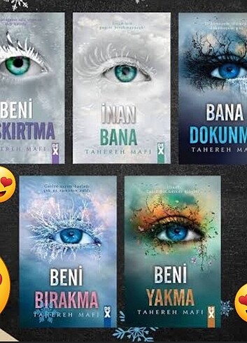 Bana Dokunma serisi 5 kitap tahereh mafi