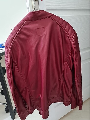 Zara Zara bordo deri ceket