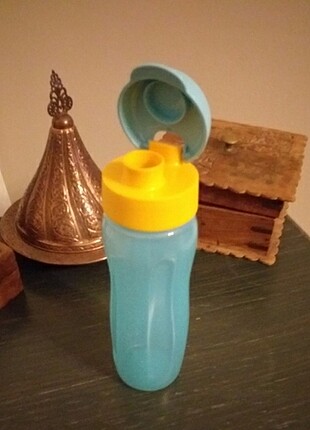 Tupperware Slim Şişe 500 ml. Mavi