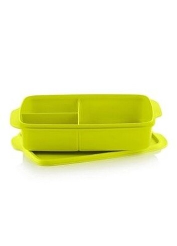 Tupperware Bölmeli Beslenme Kutusu 1 Lt Su Yeşili 