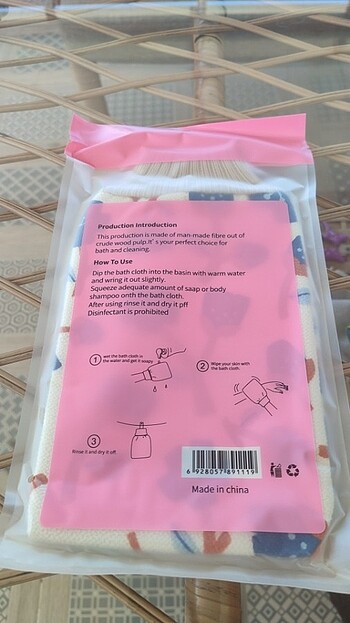 Bath Glove Eldivenli Duş Kesesi - Görsel 2