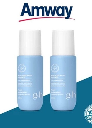 Amway Roll-on Deodorant 2x100 ml.