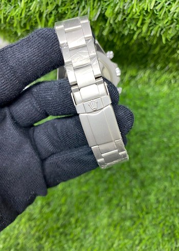 Yeşil Kadranlı Rolex Erkek Saat - Görsel 4